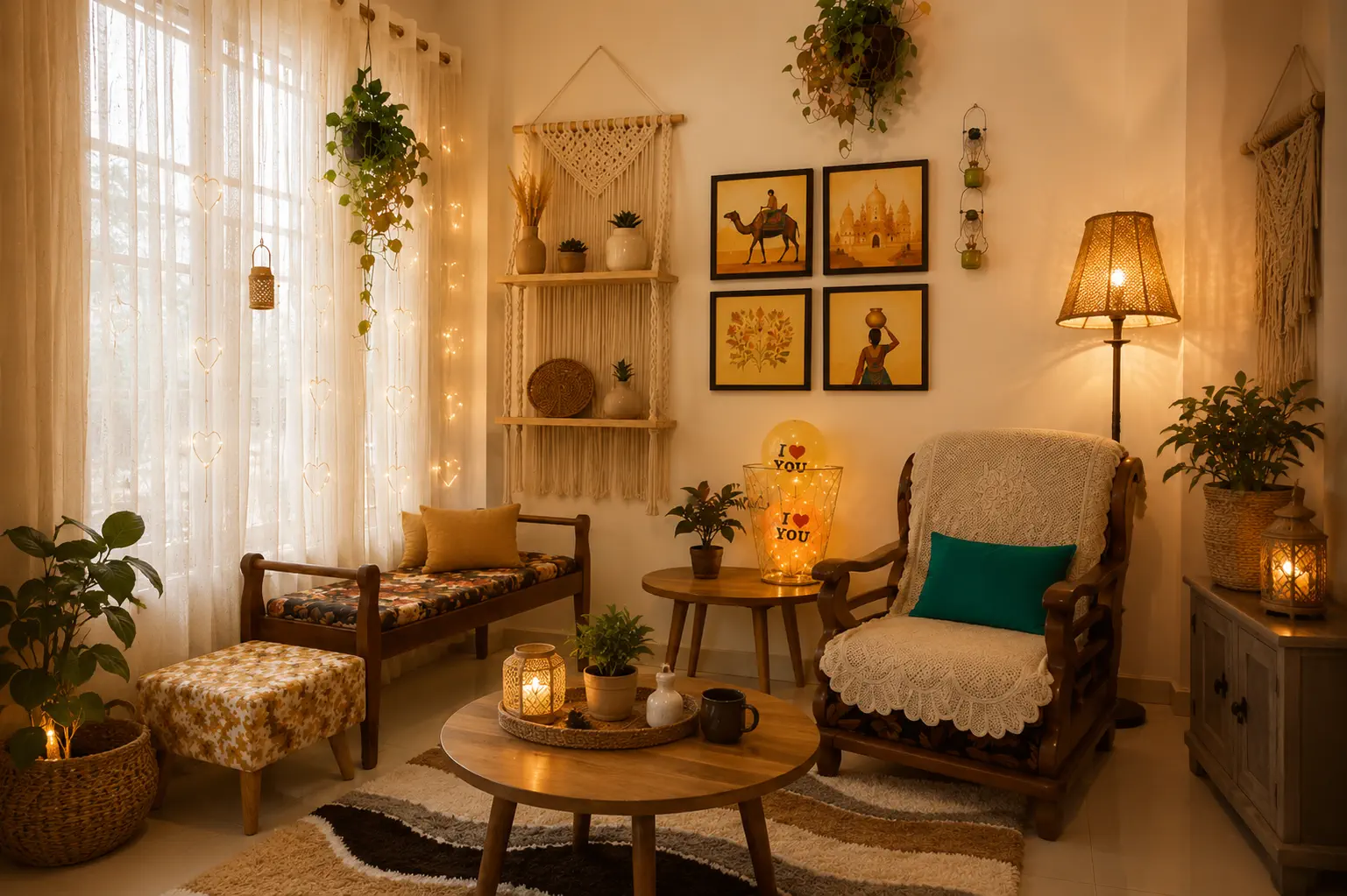 Traditional, Scandinavian and industrial interior design styles
