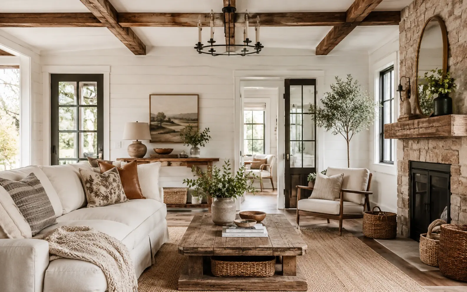 Farmhouse Style Interior Design: Features, Palette & How to Get the Look