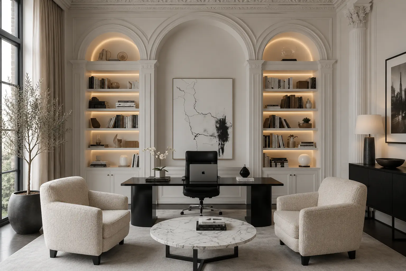 Inside the free interior design portfolio template