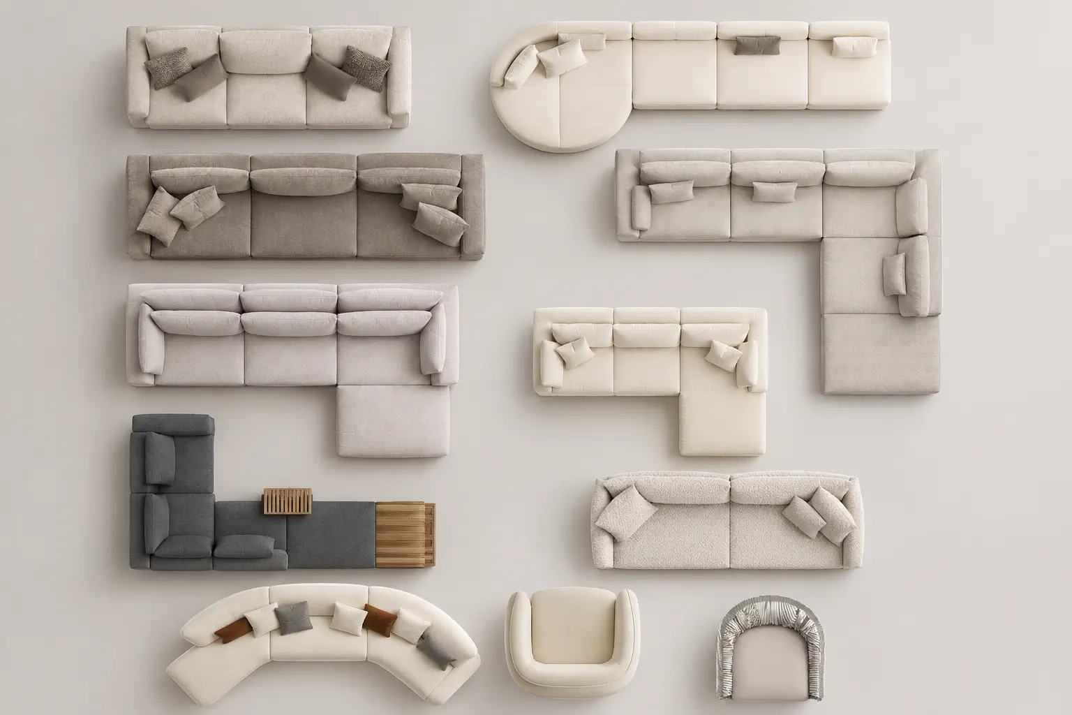 Using client answers to scope an interior design project