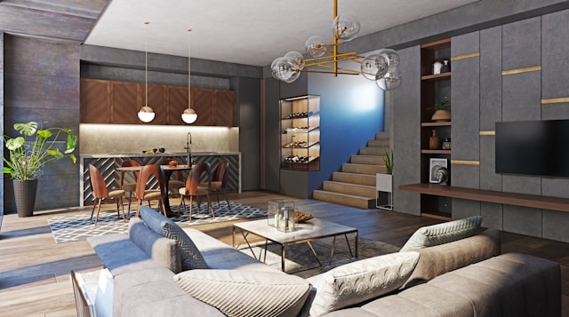 Interior design project preview