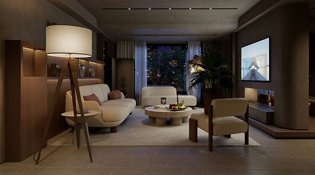 Interior design project preview