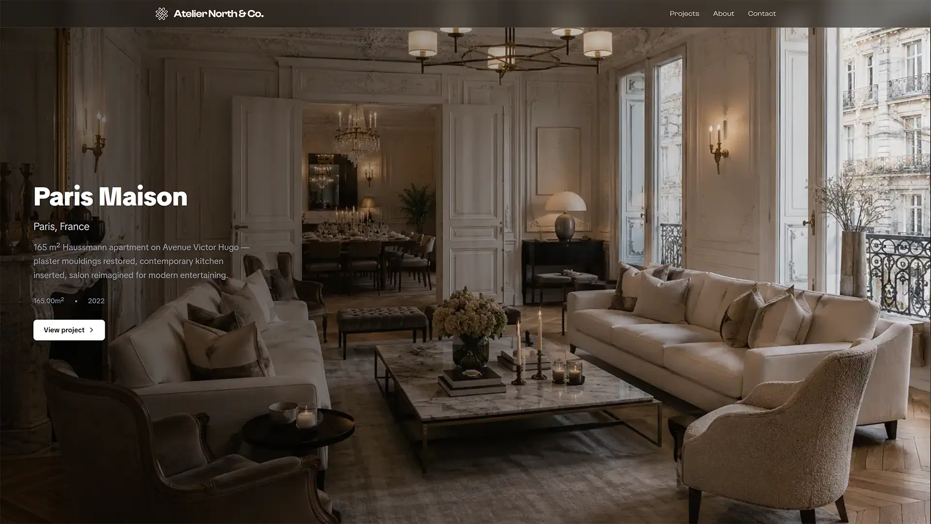Horizontal Scroll gallery layout preview